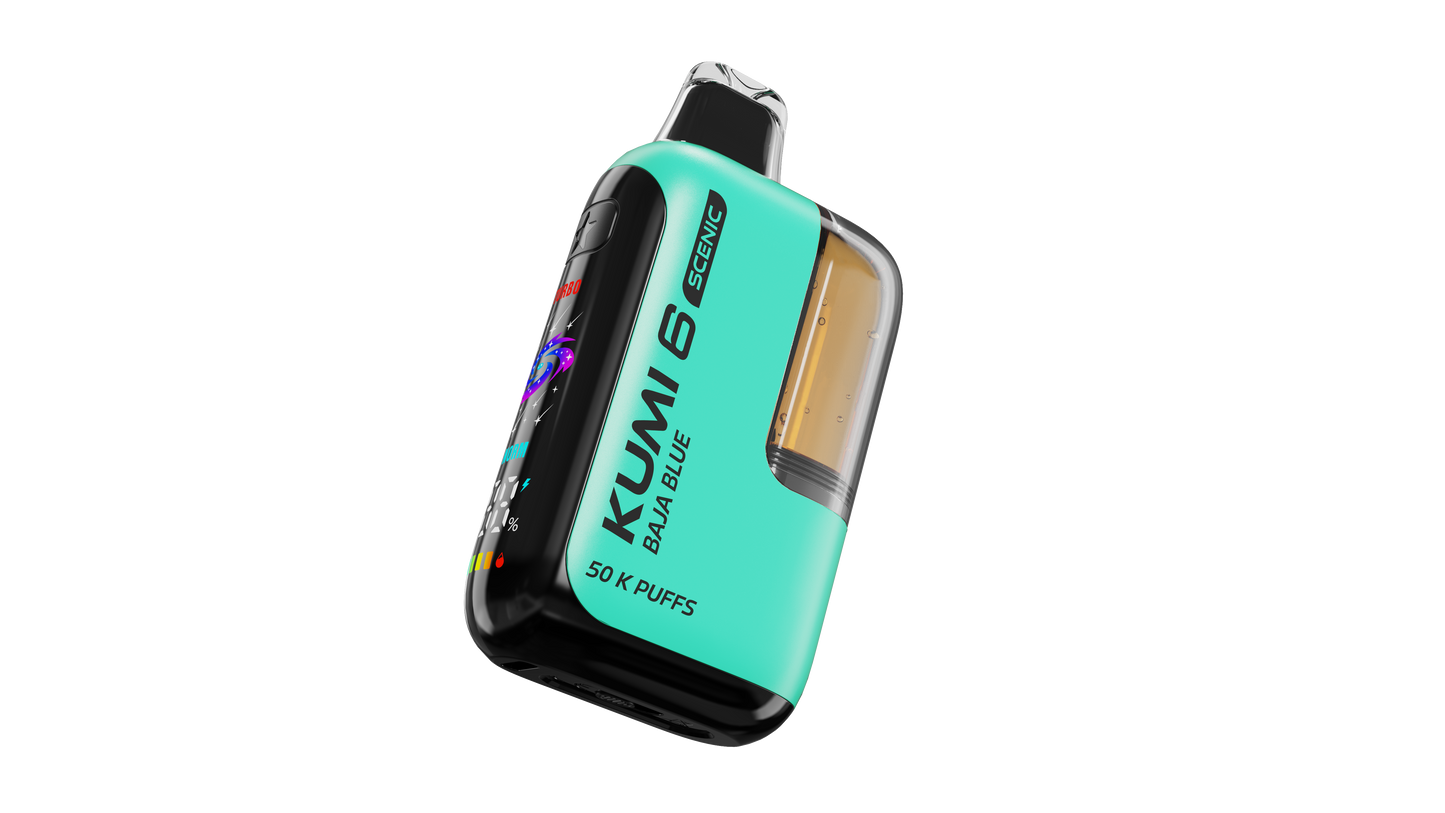 KUMI Six Scenic Vape (NC, AR, TX, KY, MS, AL, TN, VA Compliant) Arkansas