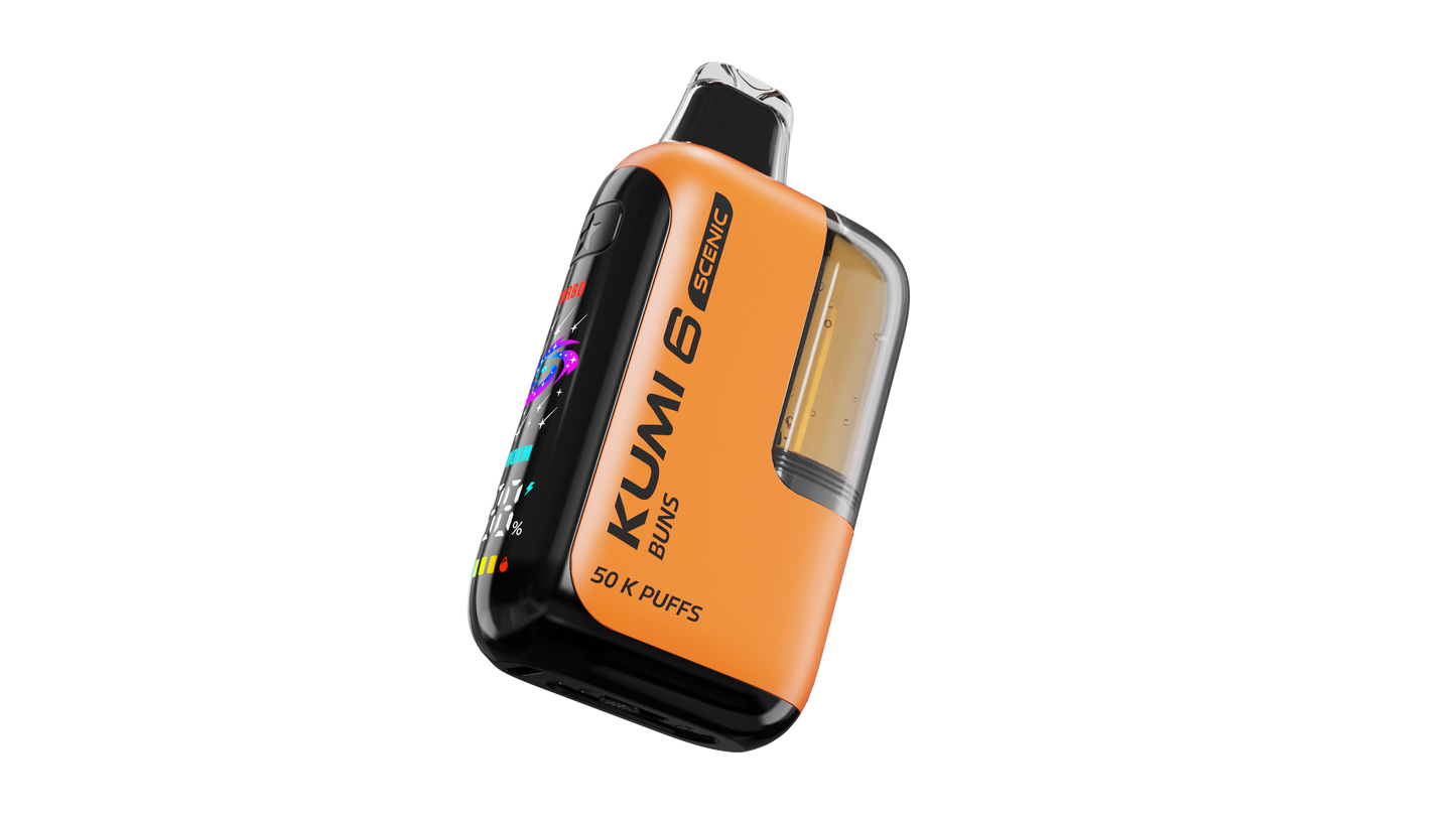 KUMI Six Scenic Vape (NC, AR, TX, KY, MS, AL, TN, VA Compliant) Arkansas
