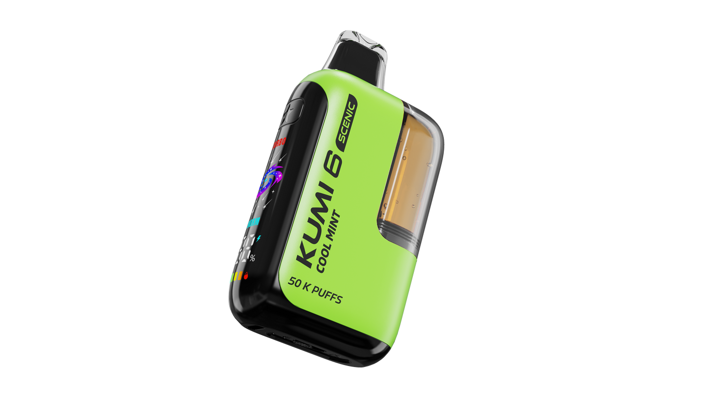 KUMI Six Scenic Vape (NC, AR, TX, KY, MS, AL, TN, VA Compliant) Arkansas