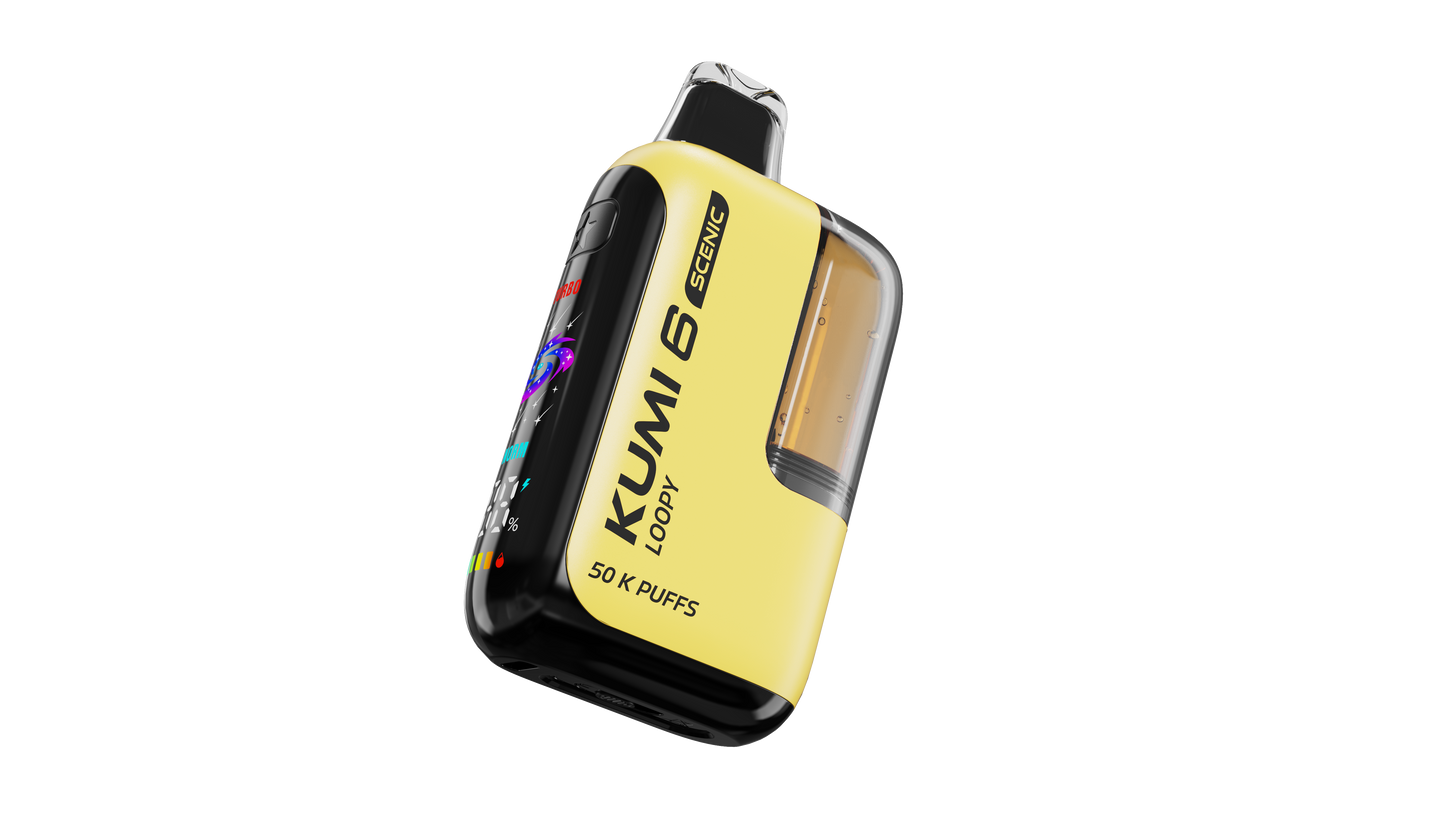 KUMI Six Scenic Vape (NC, AR, TX, KY, MS, AL, TN, VA Compliant) Arkansas