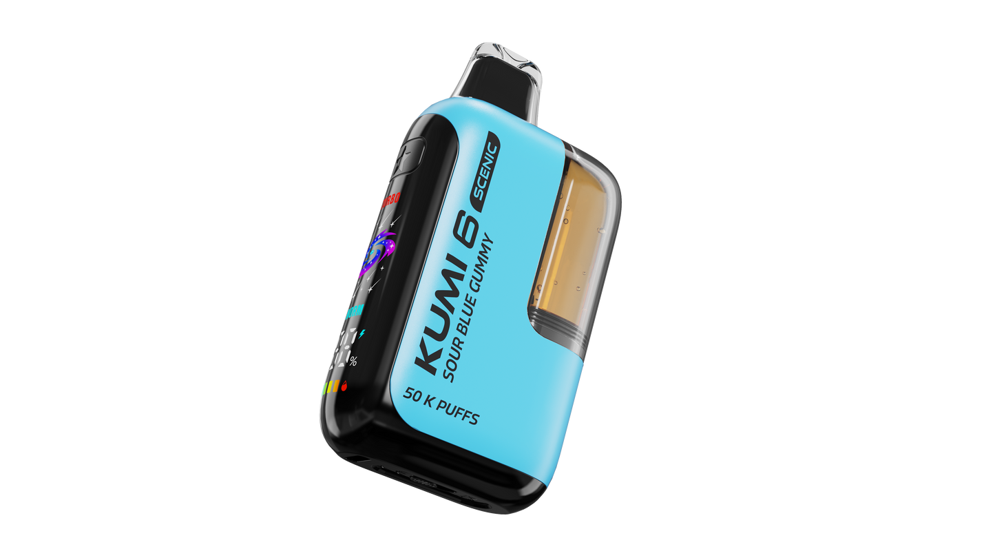 KUMI Six Scenic Vape (NC, AR, TX, KY, MS, AL, TN, VA Compliant) Arkansas
