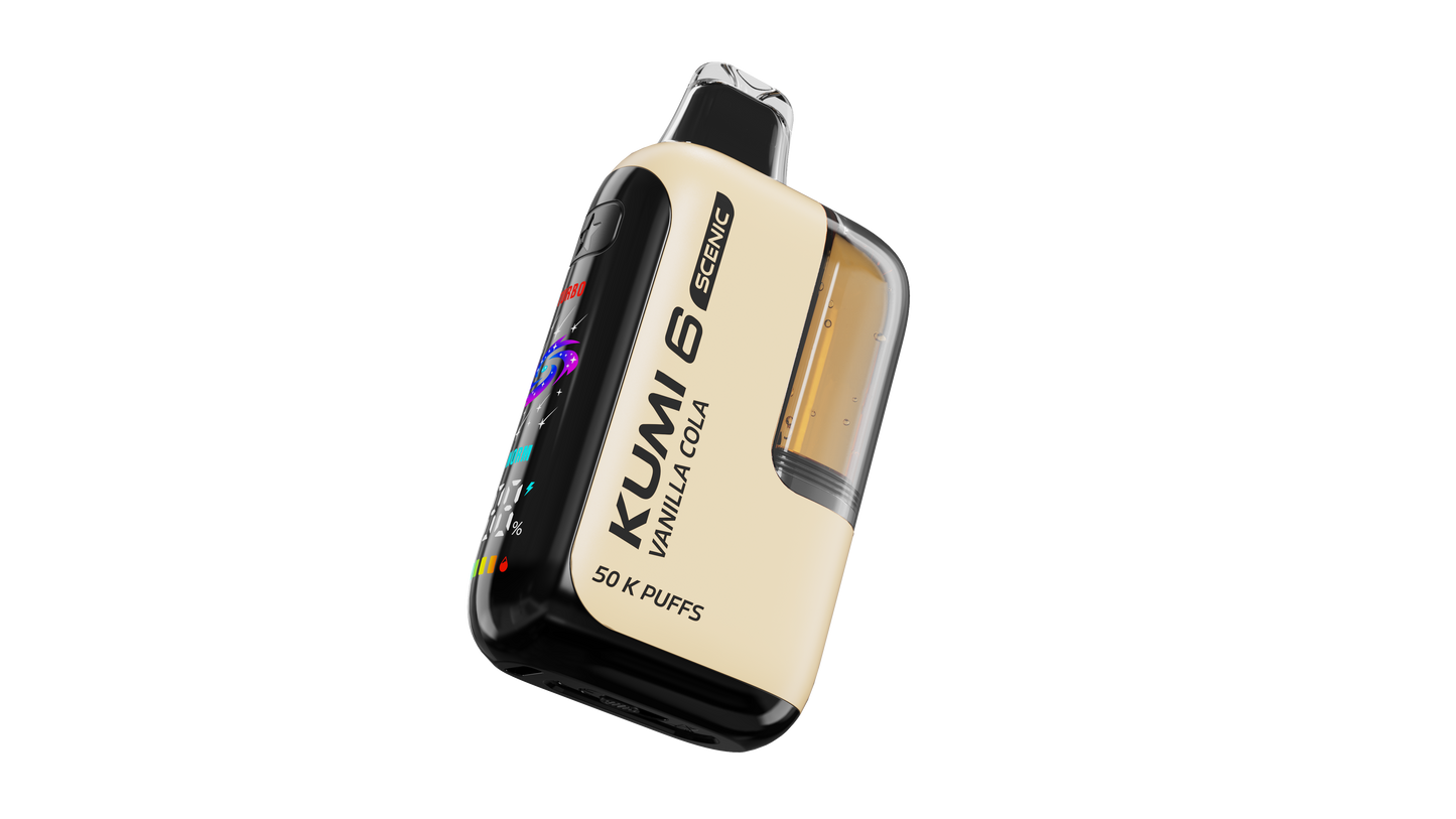 KUMI Six Scenic Vape (NC, AR, TX, KY, MS, AL, TN, VA Compliant) Arkansas